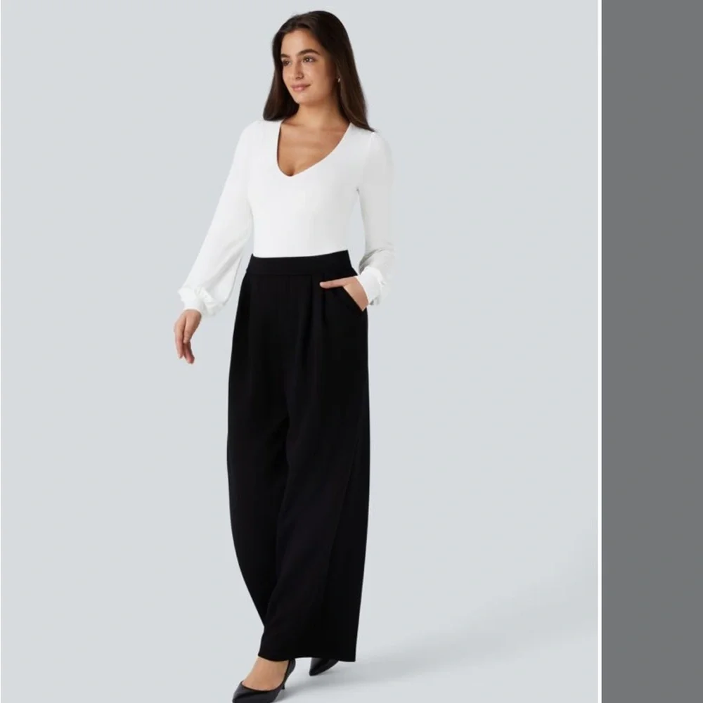Halara V Neck Bodysuit